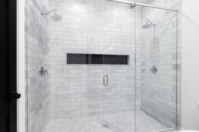 Tile Patterned Walk-In Shower