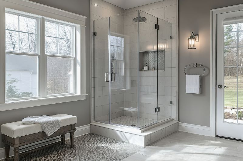 Luxurious Shower with Seating